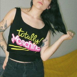 MOSCHINO Couture Barbie knit tank